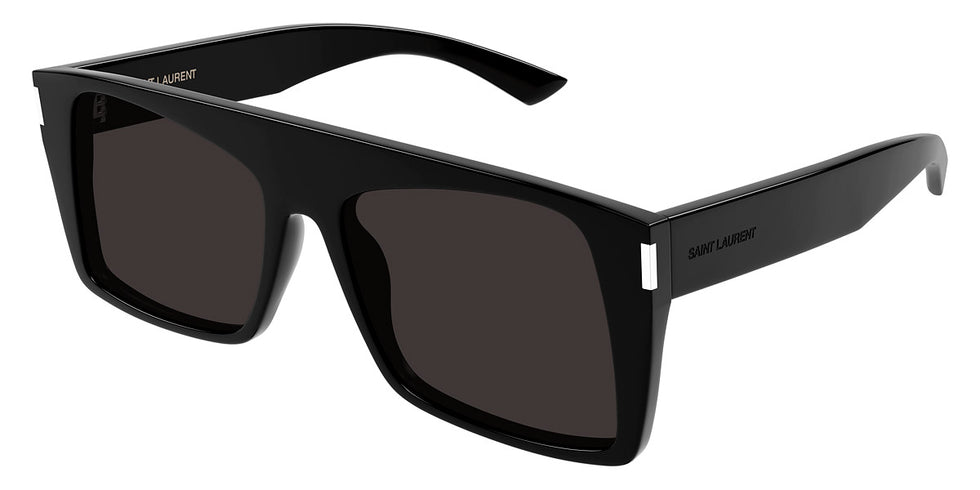 Saint Laurent® 651 VITTI SL 651 VITTI 001 58 - Black / Black Sunglasses