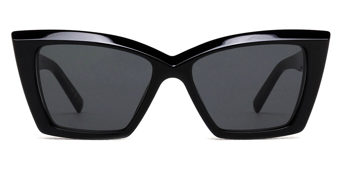 Saint Laurent® 657 SL 657 001 54 - Black / Black Sunglasses