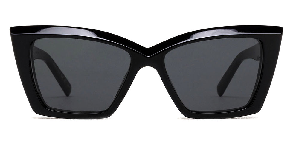 Saint Laurent® 657 SL 657 001 54 - Black / Black Sunglasses
