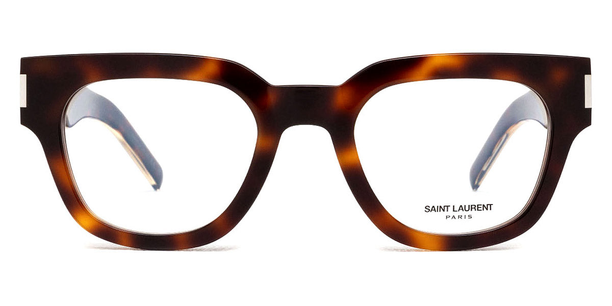 Saint Laurent® 661 SL 661 002 50 - Havana/Crystal Eyeglasses