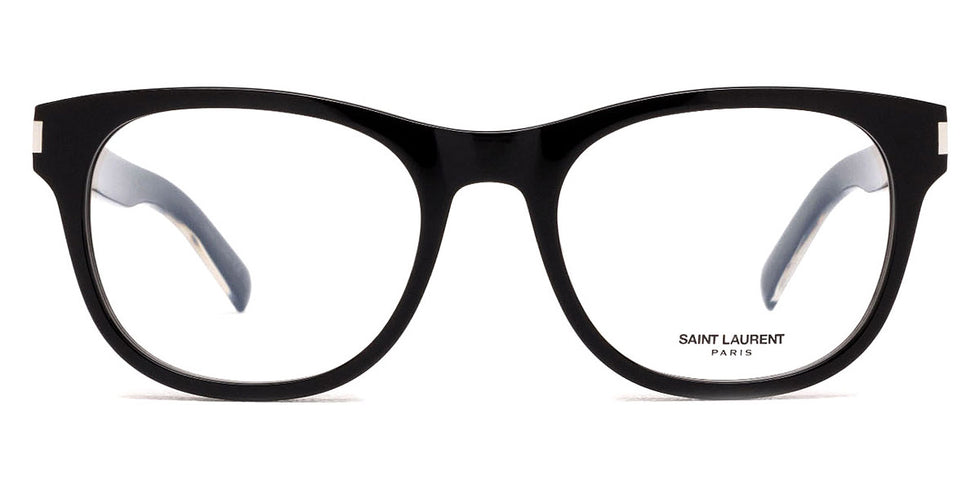 Saint Laurent® 663 SL 663 004 55 - Black/Crystal Eyeglasses