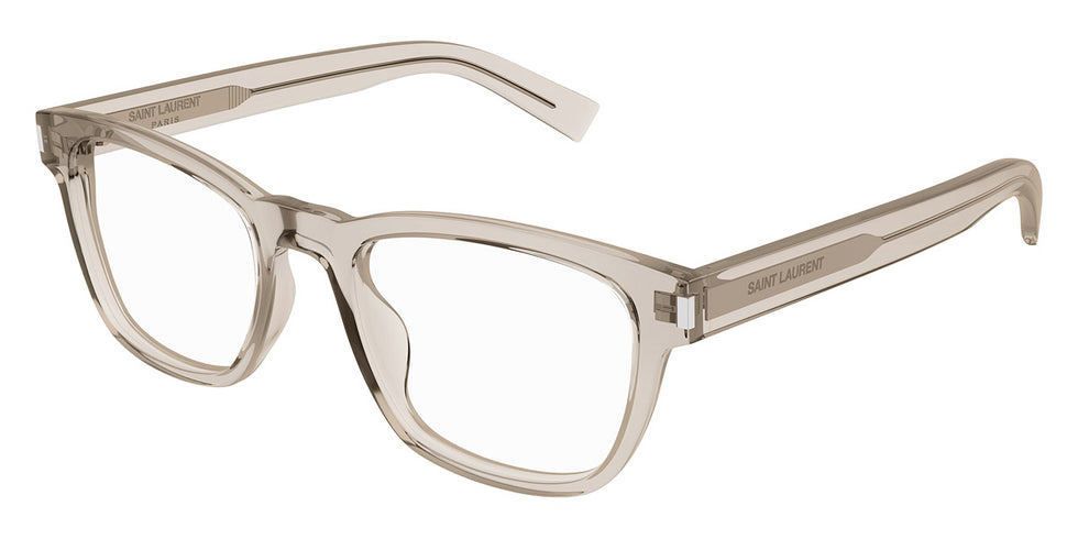 Saint Laurent® 664 SL 664 003 52 - Beige Eyeglasses