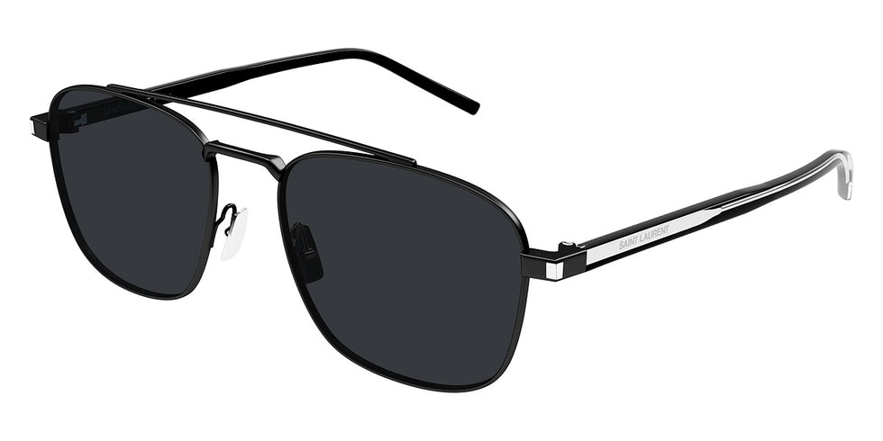 Saint Laurent® 665 SL 665 001 56 - Black/Crystal / Black Sunglasses