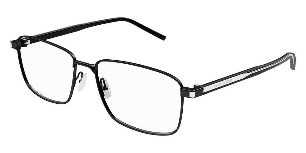 Saint Laurent® 666 SL 666 001 55 - Black/Crystal Eyeglasses