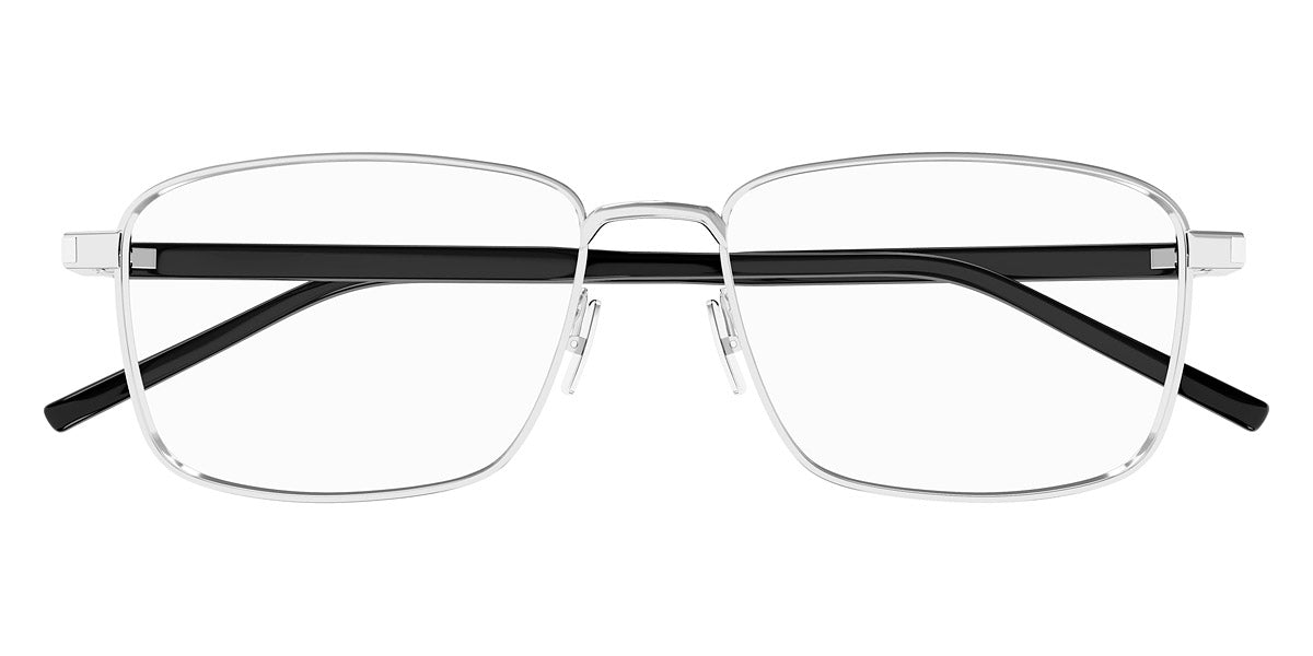 Saint Laurent® 666 SL 666 002 55 - Silver/Crystal Eyeglasses