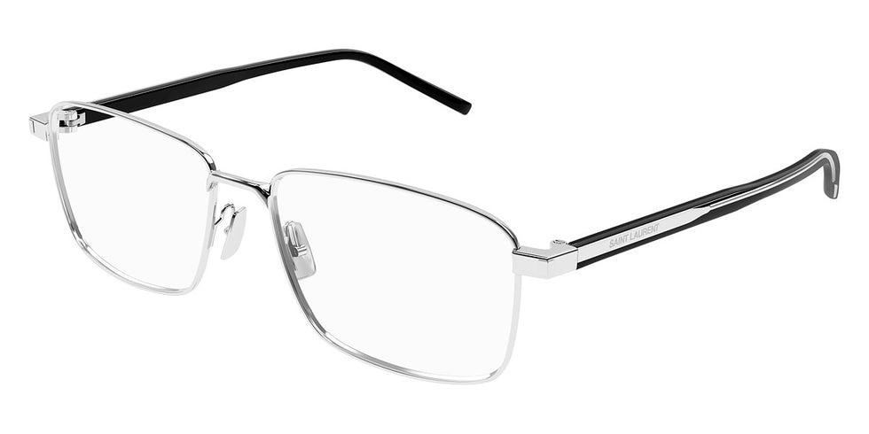 Saint Laurent® 666 SL 666 004 58 - Silver/Crystal Eyeglasses