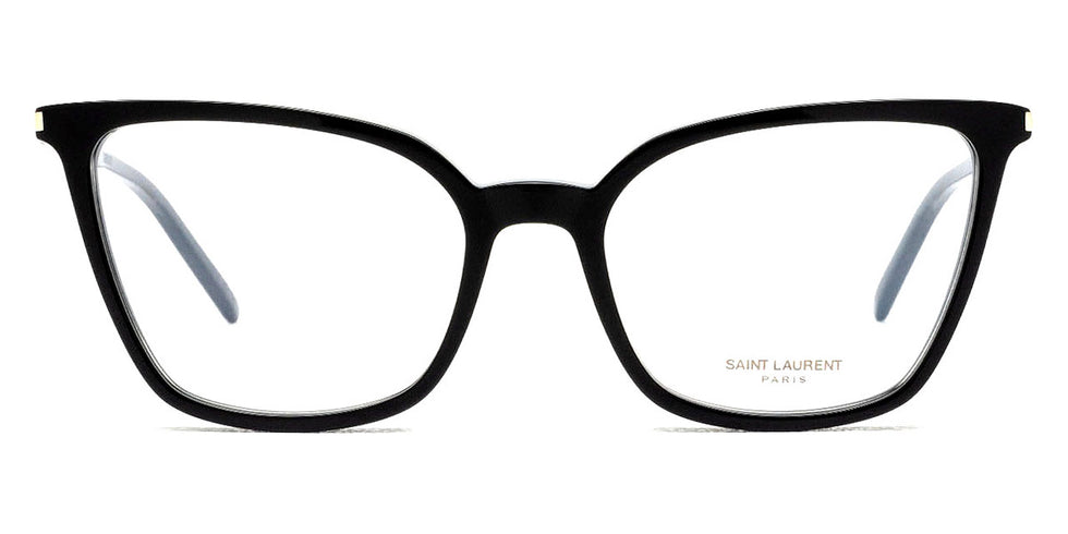 Saint Laurent® 669 SL 669 002 54 - Black / Transparent AR Eyeglasses