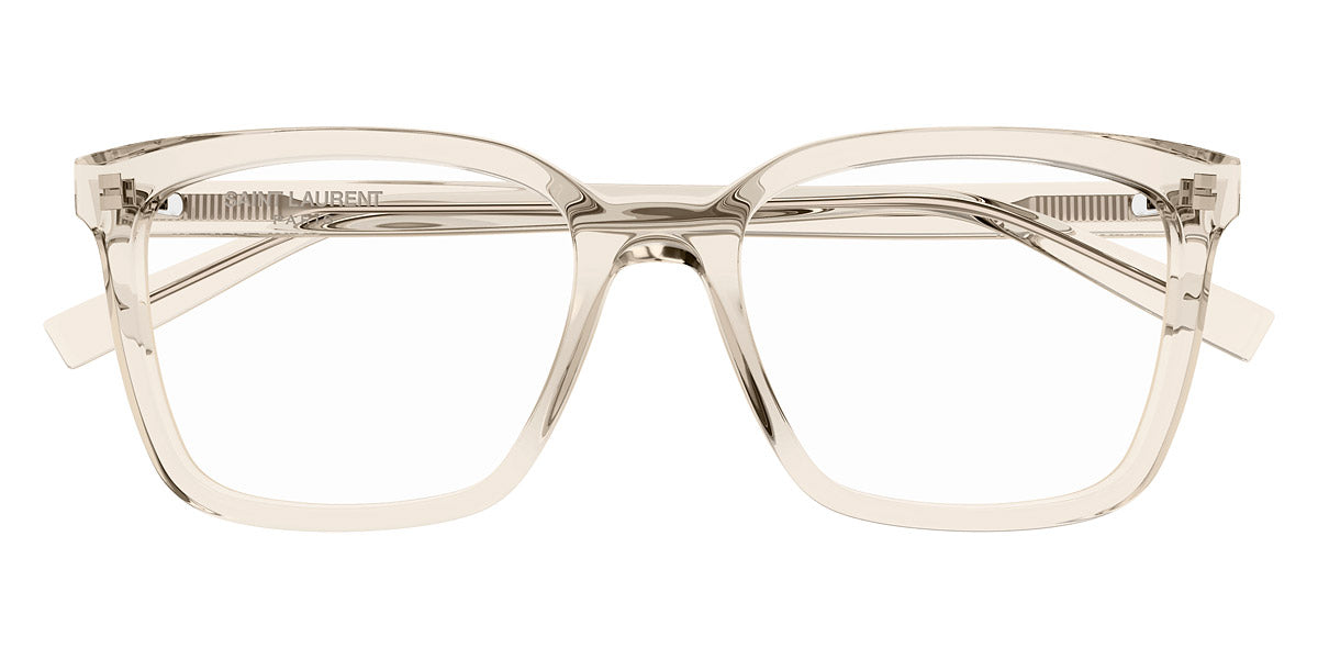 Saint Laurent® 672 SL 672 004 55 - Beige Eyeglasses