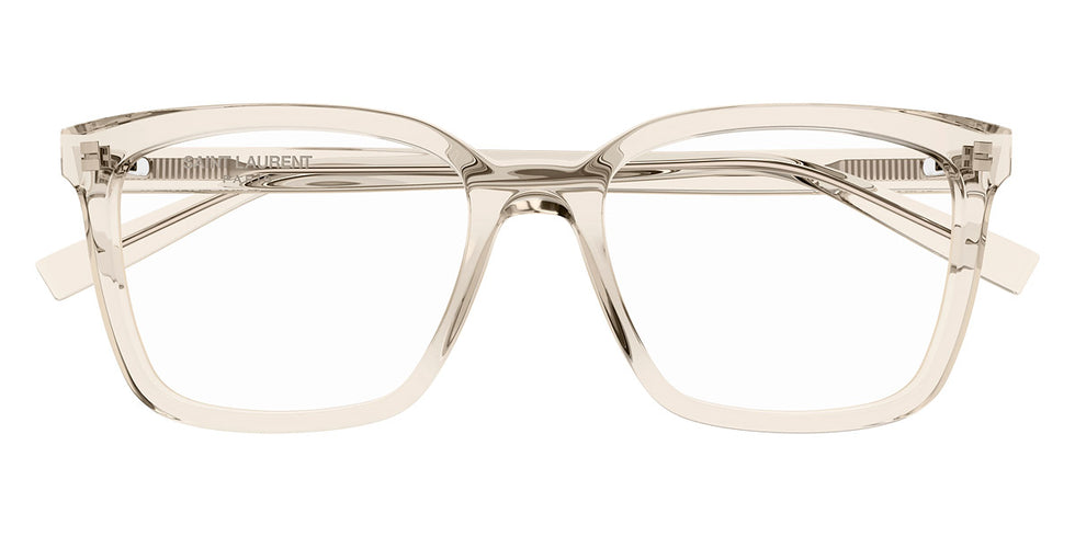 Saint Laurent® 672 SL 672 004 55 - Beige Eyeglasses