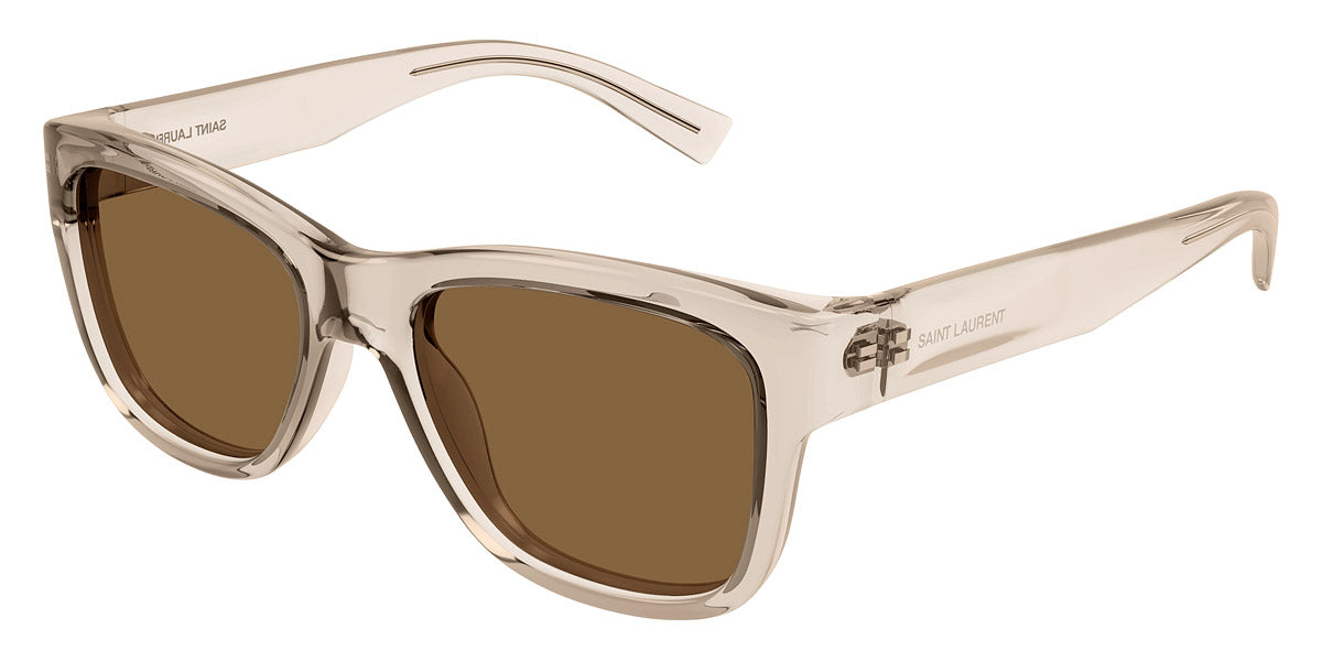 Saint Laurent® 674 SL 674 005 54 - Beige / Brown Sunglasses