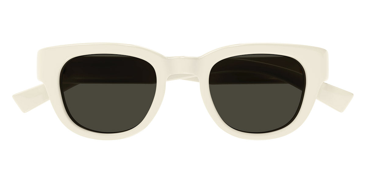Saint Laurent® 675 SL 675 005 46 - Ivory / Gray Sunglasses