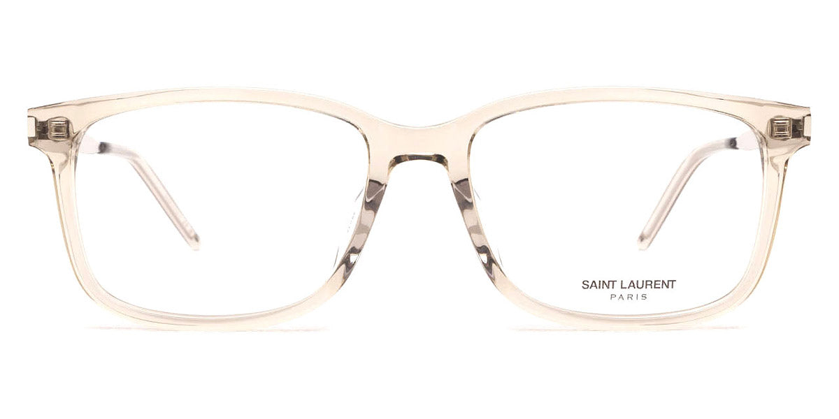 Saint Laurent® 684/F SL 684/F 003 55 - Beige/Silver Eyeglasses
