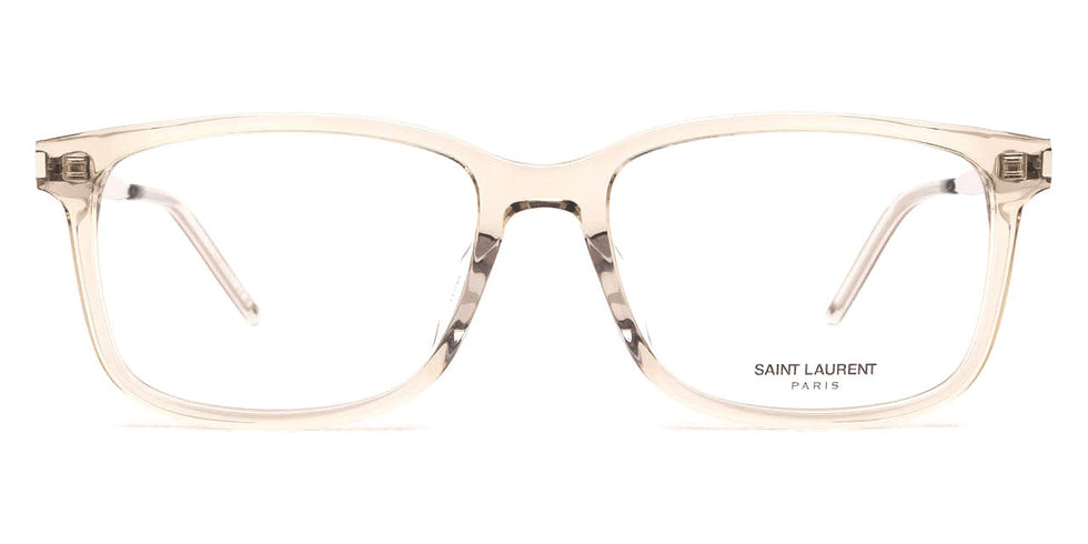 Saint Laurent® 684/F SL 684/F 003 55 - Beige/Silver Eyeglasses