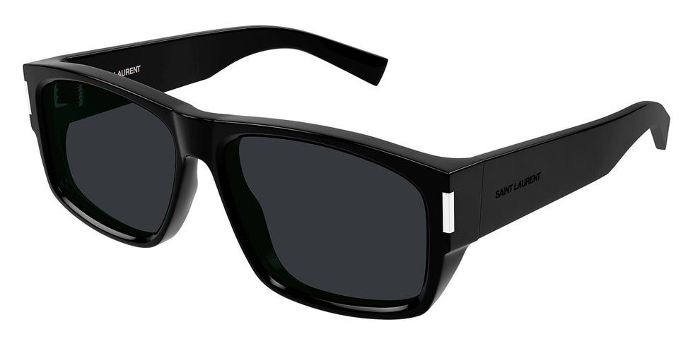Saint Laurent® 689 SL 689 001 59 - Black / Black Sunglasses