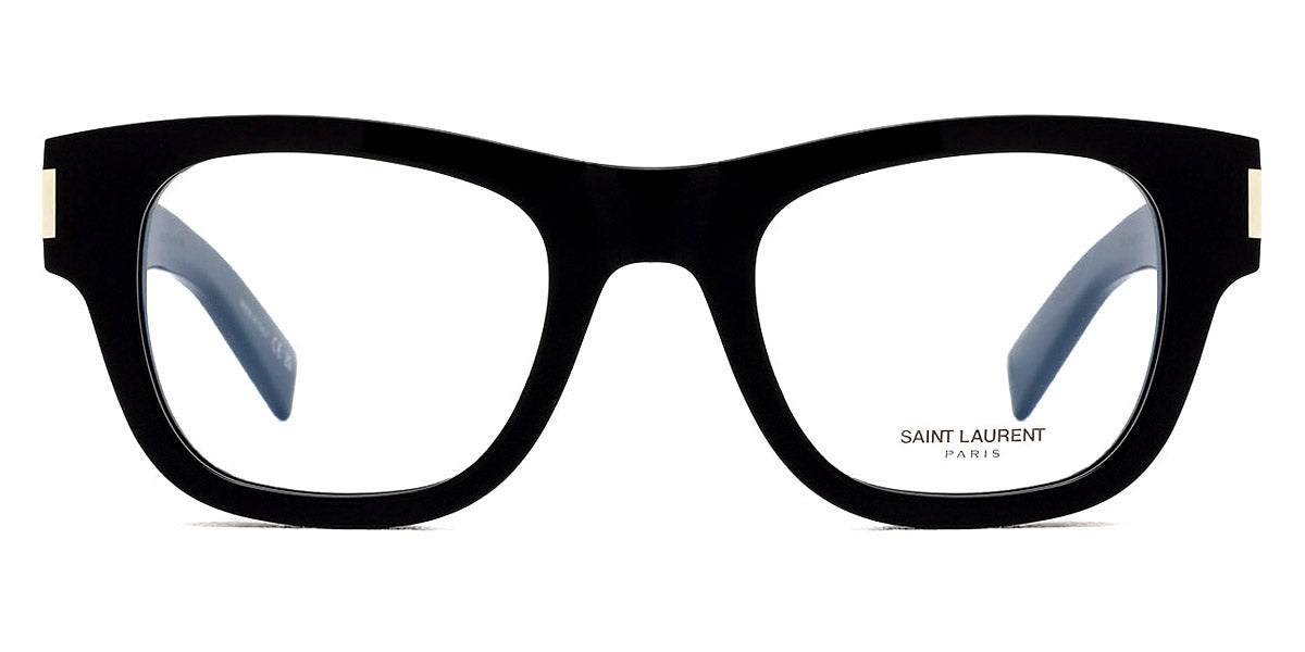 Saint Laurent® 698 SL 698 001 50 - Black / Transparent AR Eyeglasses