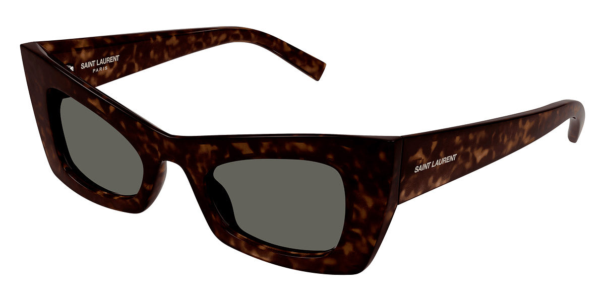 Saint Laurent® 702 SL 702 002 49 - Havana / Gray Sunglasses