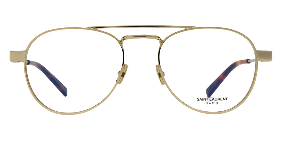 Saint Laurent® 708 OPT SL 708 OPT 003 54 - Gold / Transparent AR Eyeglasses