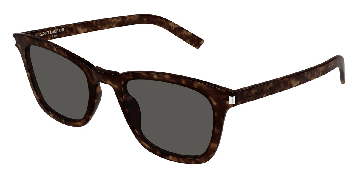 Saint Laurent® 716 SLIM SL 716 SLIM 002 50 - Havana / Gray Sunglasses
