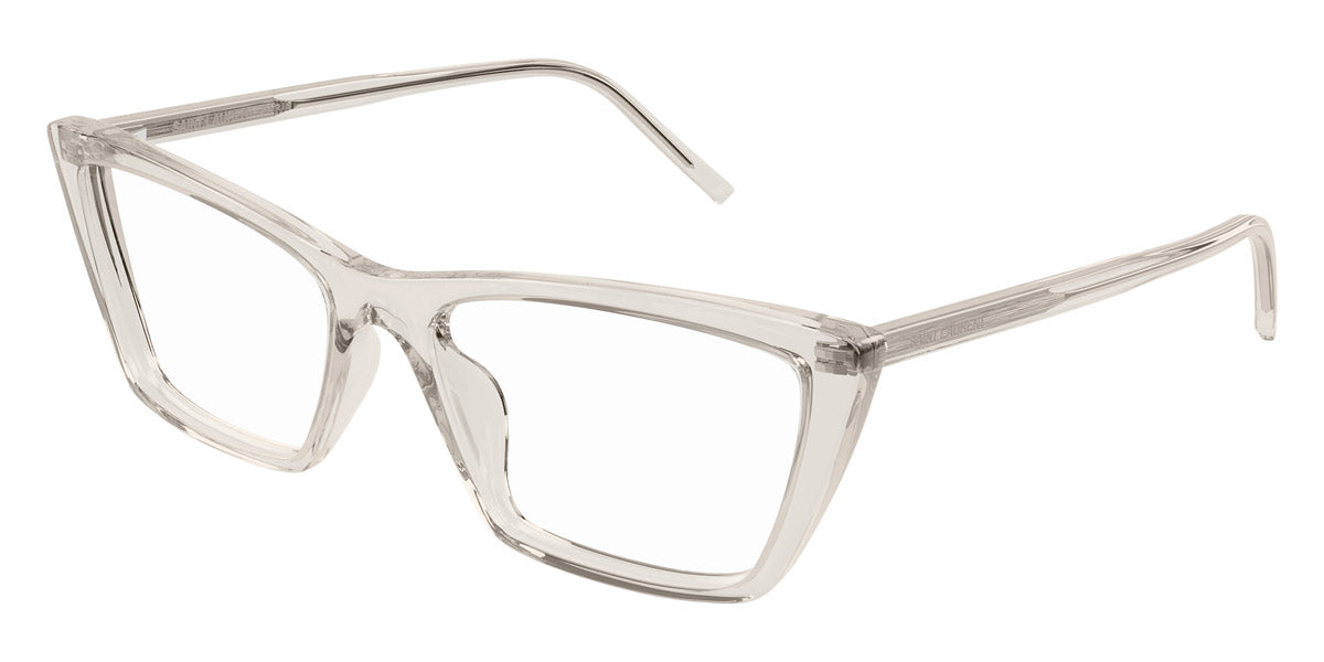 Saint Laurent® 737 MICA THIN OPT SL 737 MICA THIN OPT 004 54 - Beige Eyeglasses