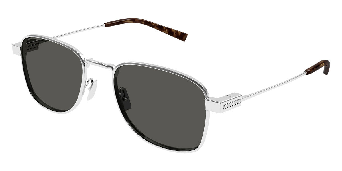 Saint Laurent® 741 SL 741 002 53 - Silver / Gray Sunglasses