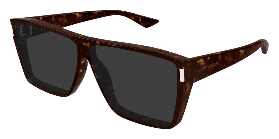 Saint Laurent® 756 SL 756 002 64 - Havana / Gray Sunglasses