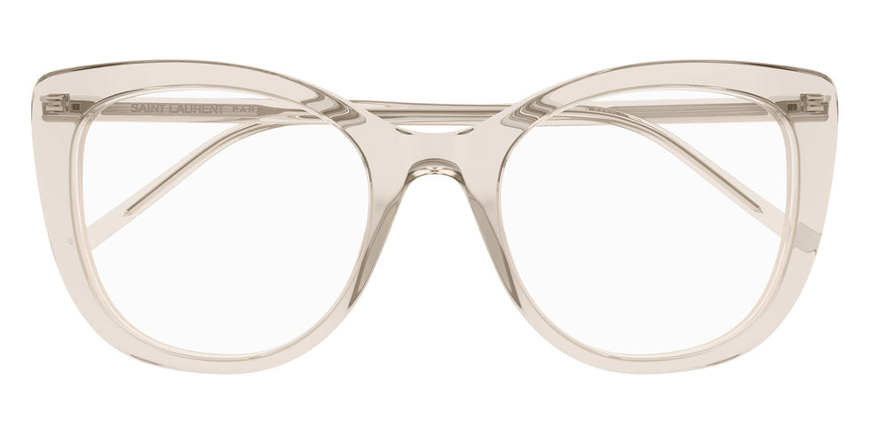Saint Laurent® 778 SL 778 004 55 - Beige Eyeglasses