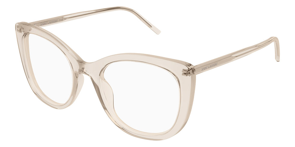 Saint Laurent® 778 SL 778 004 55 - Beige Eyeglasses