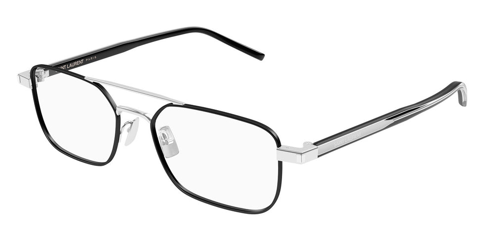 Saint Laurent® 780 SL 780 003 52 - Silver/Crystal Eyeglasses
