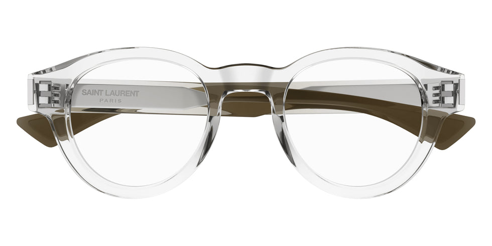 Saint Laurent® 792 SL 792 003 46 - Crystal / Transparent AR Eyeglasses