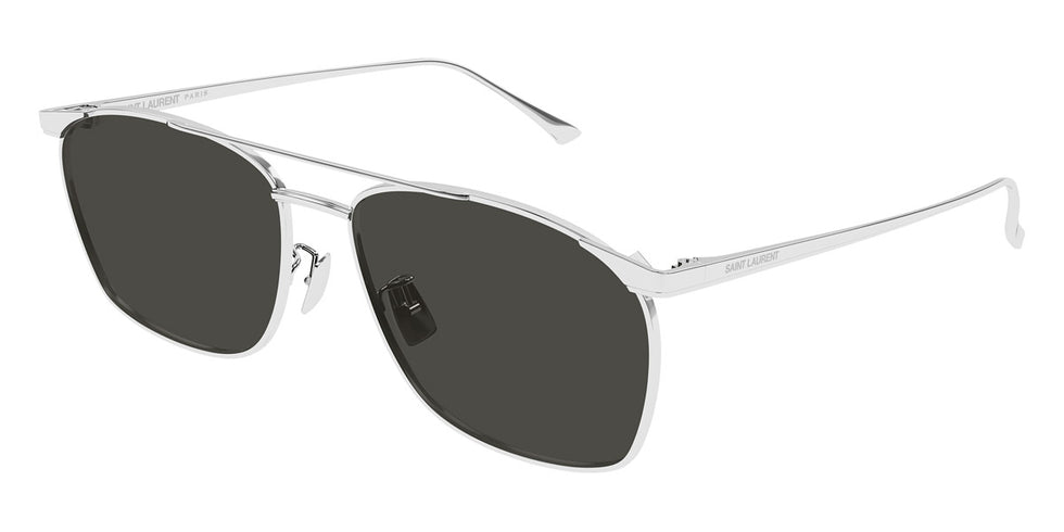 Saint Laurent® 796 VINCENT SL 796 VINCENT 002 57 - Silver / Gray Sunglasses