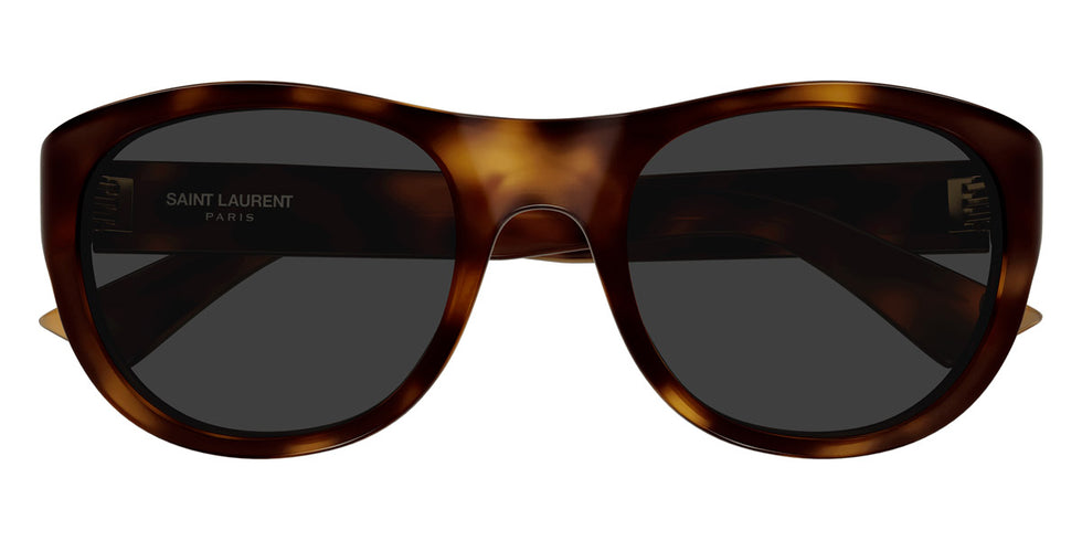 Saint Laurent® 798 MAXIME SL 798 MAXIME 003 54 - Havana / Gray Sunglasses