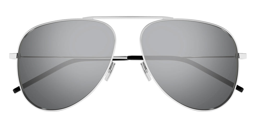 Saint Laurent® 800 SL 800 003 59 - Silver / Silver Mirrored Sunglasses
