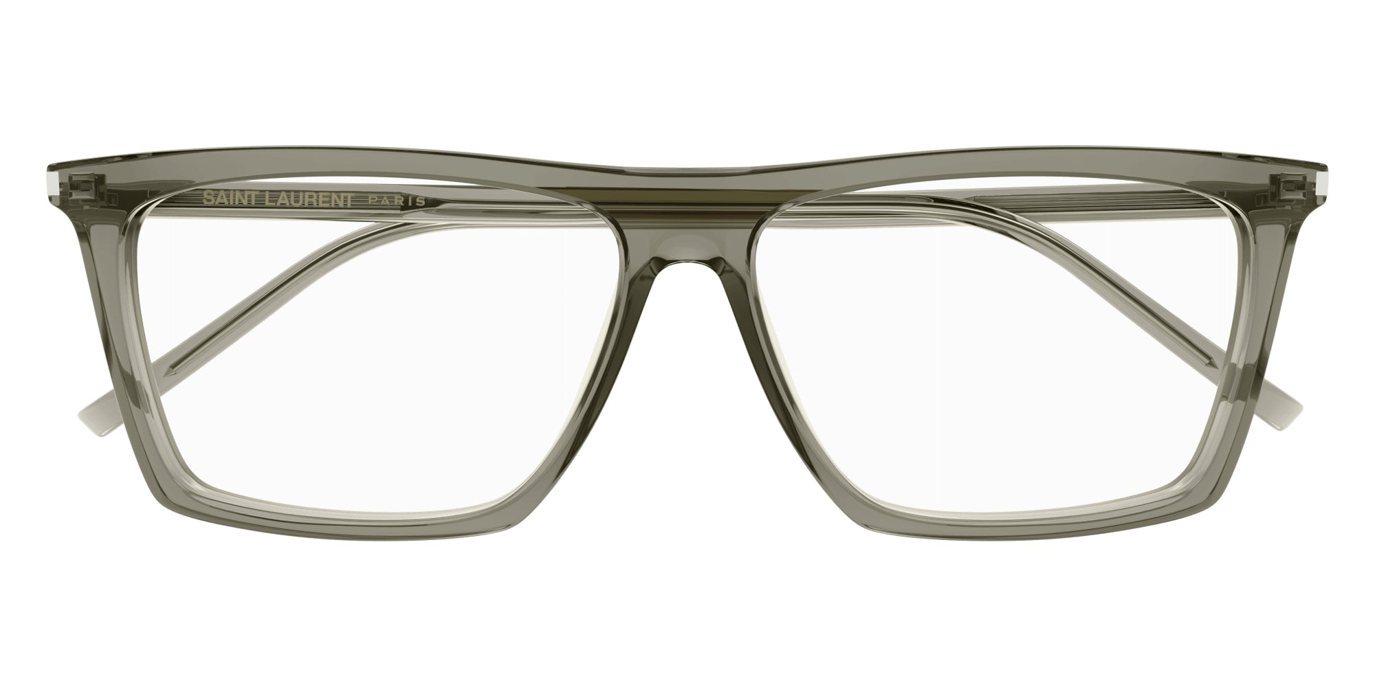 Saint Laurent® 803 SL 803 012 59 - Brown / Transparent AR Eyeglasses