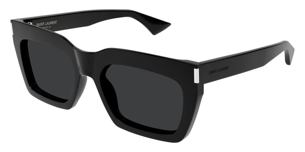 Saint Laurent® 810 SL 810 001 55 - Black / Black Sunglasses