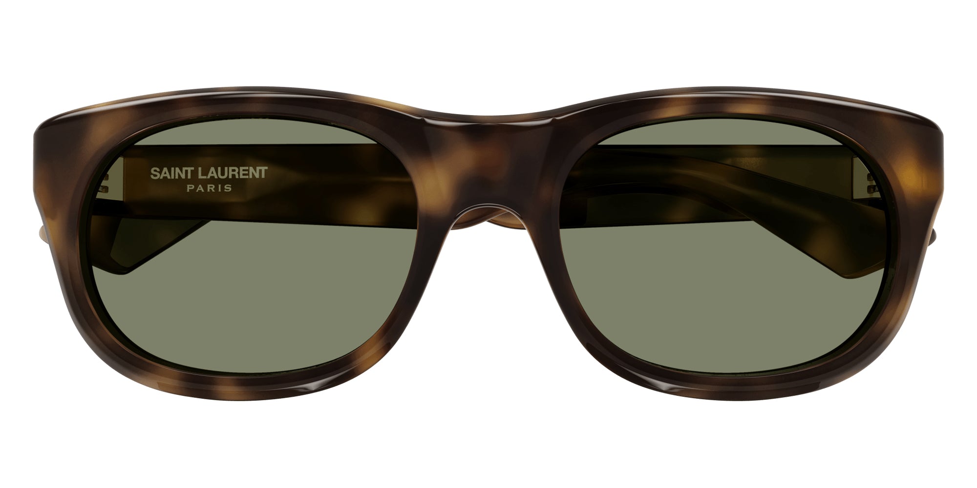 Saint Laurent® 815 ROMY SL 815 ROMY 002 56 - Havana / Green Sunglasses