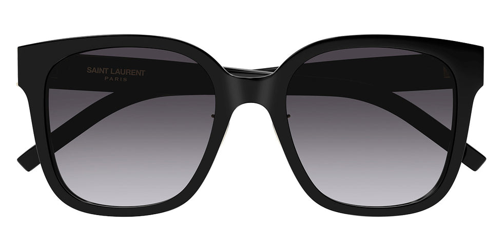 Saint Laurent® M105/F SL M105/F 002 55 - Black / Gray Gradient Sunglasses