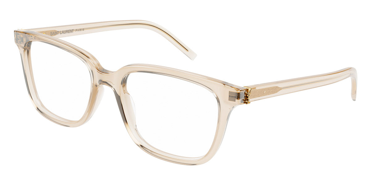 Saint Laurent® M110 SL M110 007 53 - Nude / Transparent AR Eyeglasses