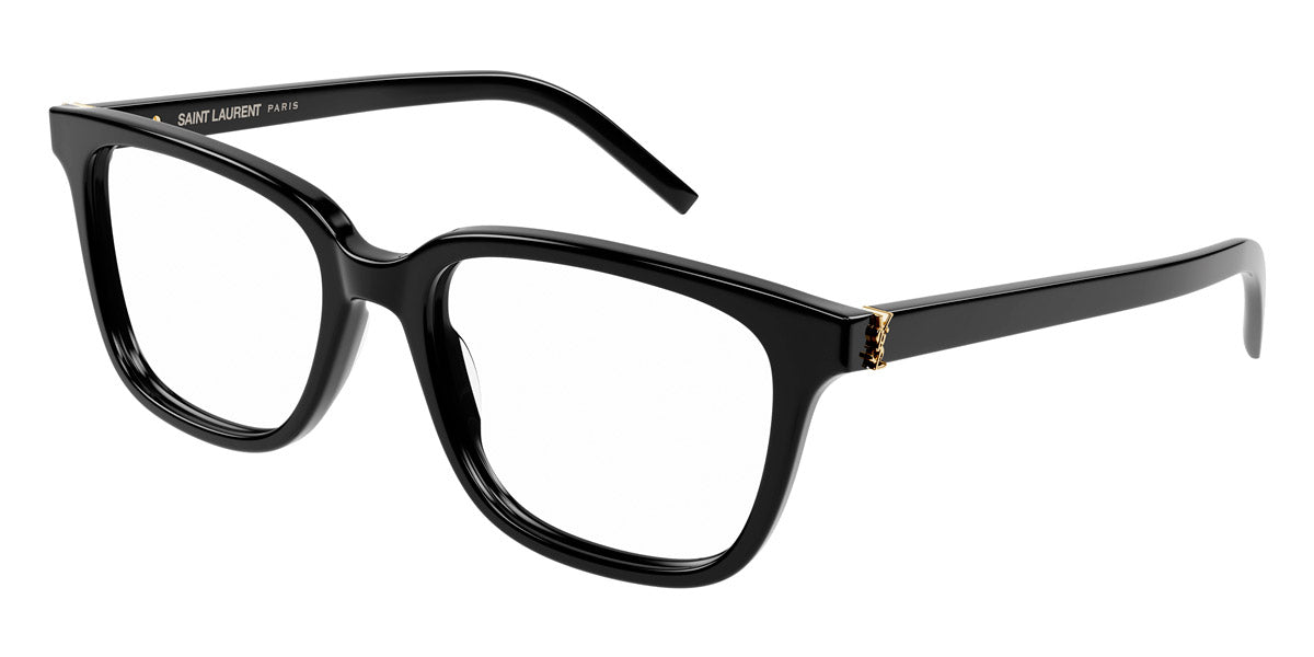 Saint Laurent® M110/F SL M110/F 001 53 - Black / Transparent AR Eyeglasses