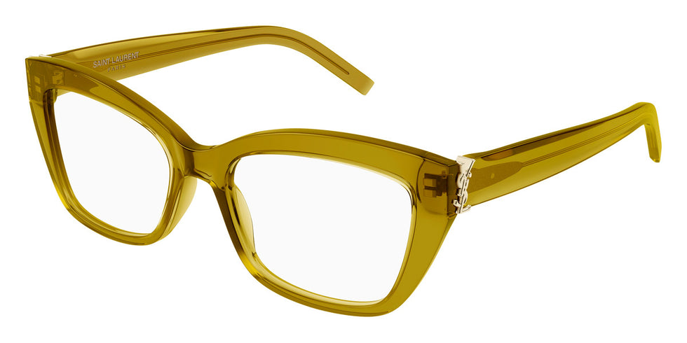 Saint Laurent® M117 SL M117 006 53 - Green Eyeglasses