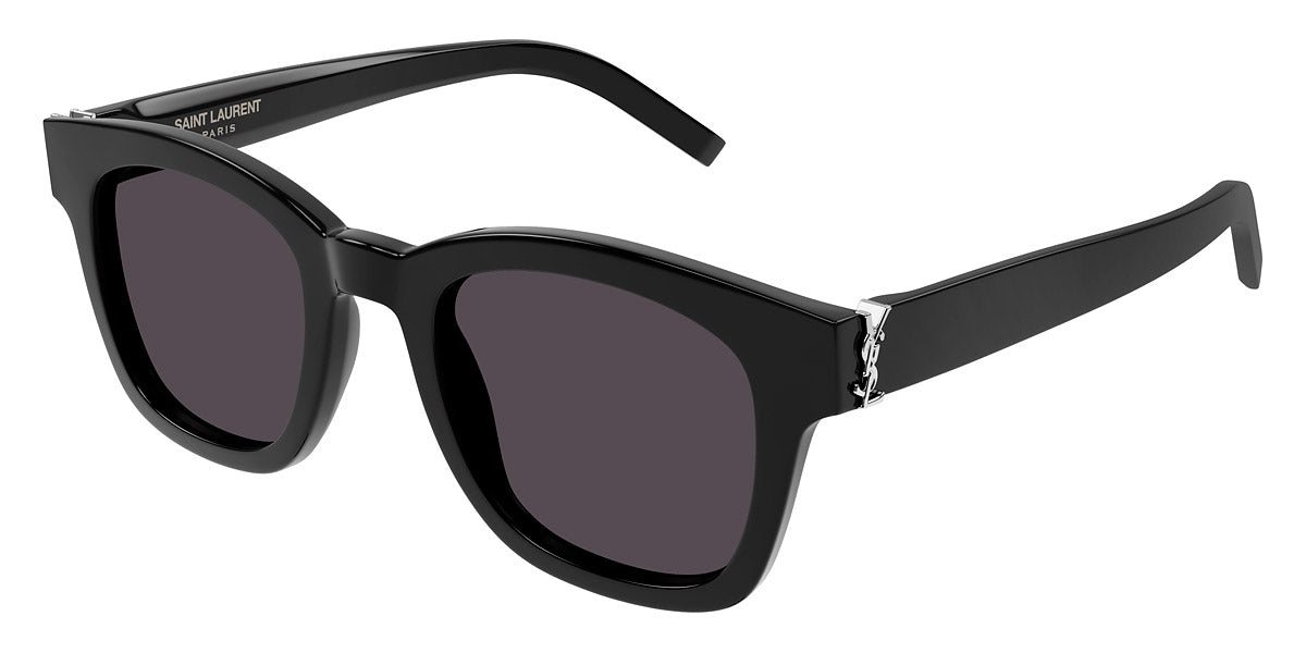 Saint Laurent® M124 SL M124 001 49 - Black / Black Sunglasses