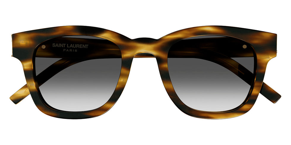 Saint Laurent® M124 SL M124 003 49 - Havana / Gray Gradient Sunglasses