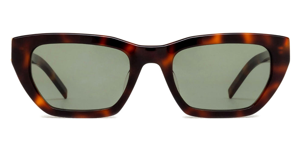 Saint Laurent® M127/F SL M127/F 003 53 - Havana / Green Sunglasses