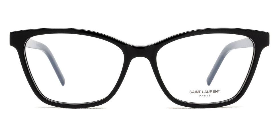Saint Laurent® M128 SL M128 001 53 - Black / Transparent AR Eyeglasses