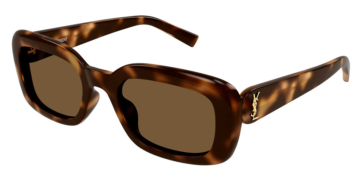 Saint Laurent® M130 SL M130 004 53 - Havana / Brown Sunglasses