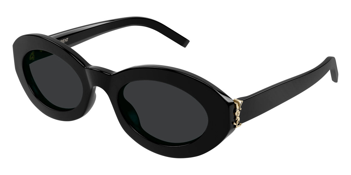Saint Laurent® M136 SL M136 001 52 - Black / Black Sunglasses
