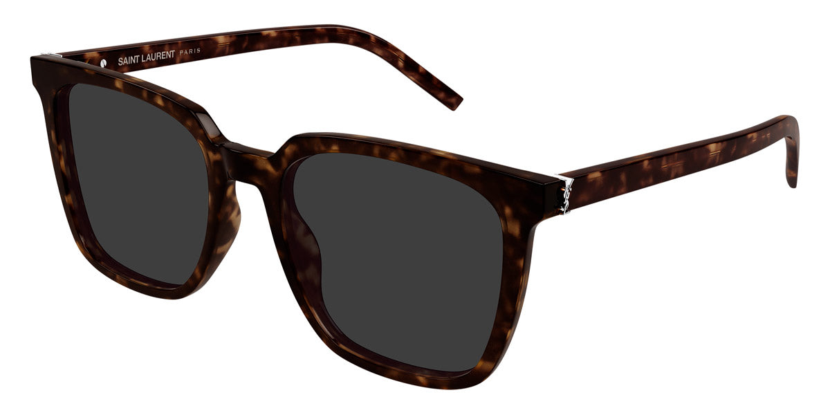 Saint Laurent® M146/K SL M146/K 002 56 - Havana / Gray Sunglasses