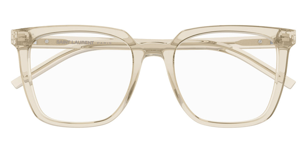 Saint Laurent® M146 OPT SL M146 OPT 004 54 - Beige Eyeglasses