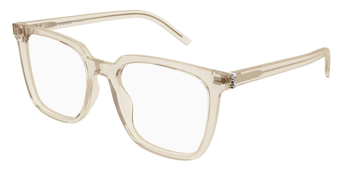 Saint Laurent® M146 OPT SL M146 OPT 004 54 - Beige Eyeglasses