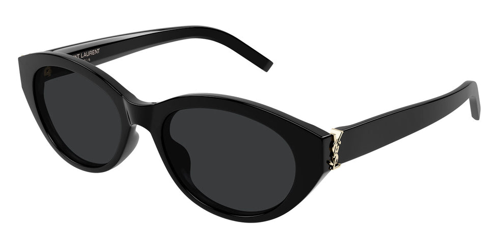 Saint Laurent® M148/F SL M148/F 001 54 - Black / Black Sunglasses