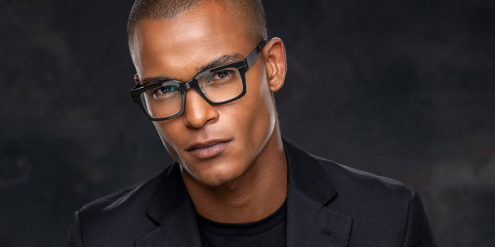 Blackfin® SOHO BLF SOHO 1622 50 - Obsidian Black Gold / Blackfin Black Eyeglasses